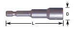 AMANA TIMBERLINE 1/4" X 1-5/8" MAGNETIC NUT SETTER - AM-608-560