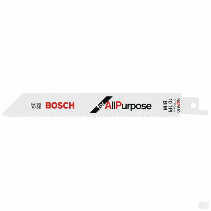 BOSCH 6" X 10T RECIP SAW (5PK) - BOS-RAP610