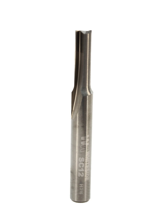 Whiteside Standard Straight Bit SC 1/4SH 3/16CD 5/8CL 2OAL 2FL - SC12