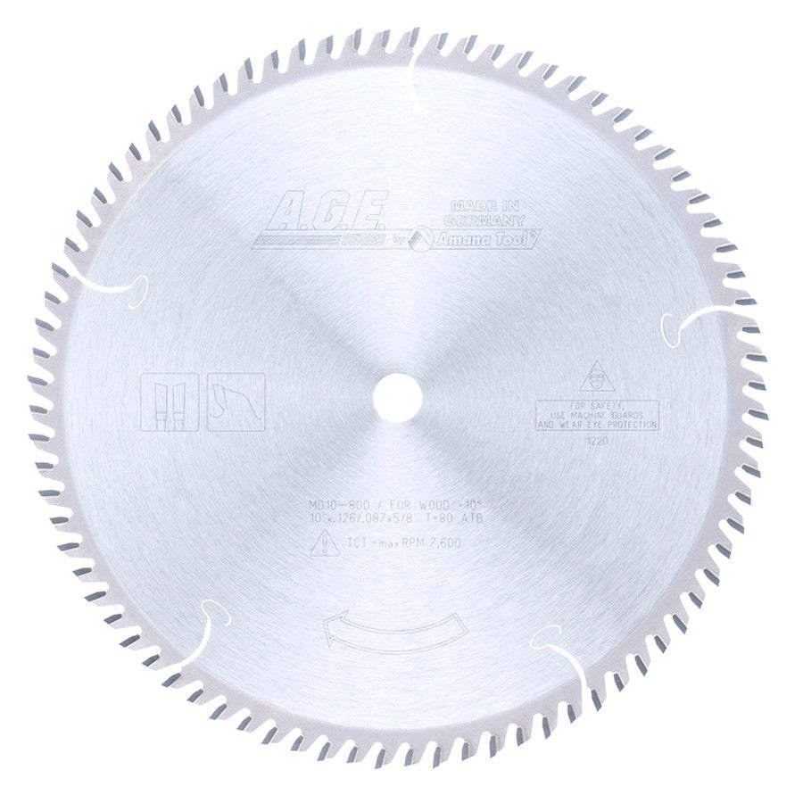 CROSSCUT 10"x80T ATB 5/8" BORE - MD10-800